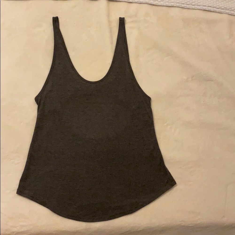 Alo Gray open back Tank